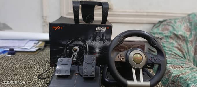 Gaming Steering Wheel for Xbox 360 – Excellent Condition PSN V3