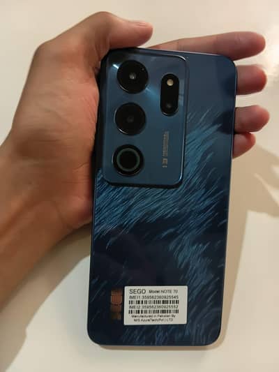 SEGO Note 70 pro for sale in 4+8.128