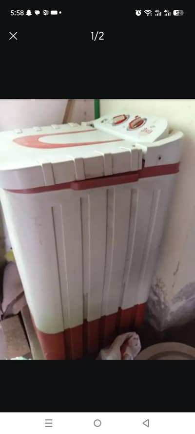 asia washing machine condition 8/10