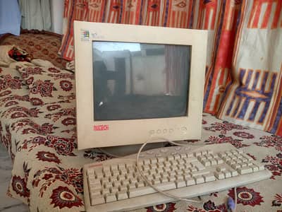 Moniter and keyboard for sale