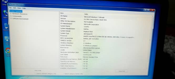Dell inpiron 5520