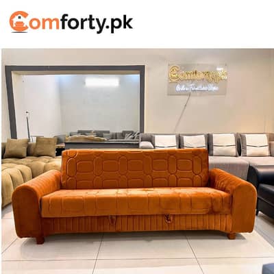 sofa cum bed (2in1)(Molty foam)(sofa +bed)(10 years warranty )