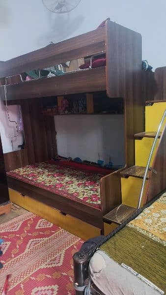 Double bed in clean surface condition 3