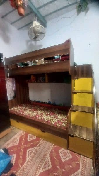 Double bed in clean surface condition 5