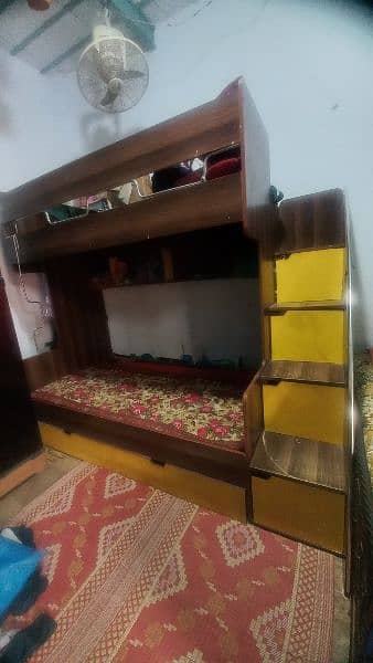 Double bed in clean surface condition 6