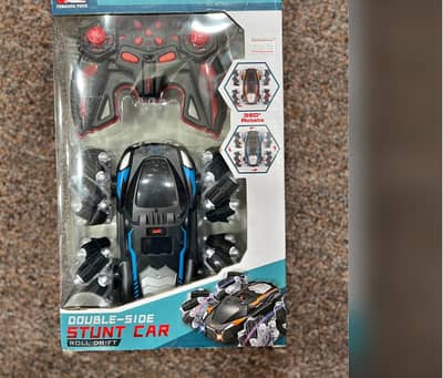 Double Side 360° RC Stunt Car with Remote Control | Brand New | Roll D