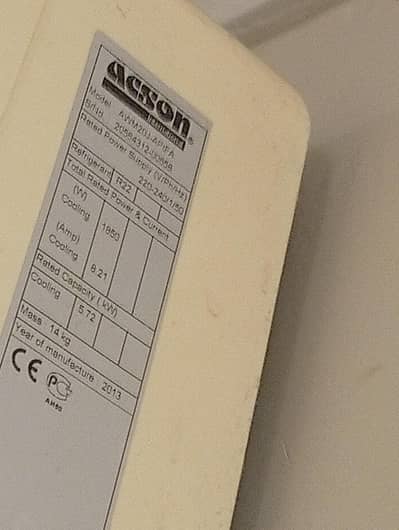 acson 1, 50 ton AC 100% working conditions