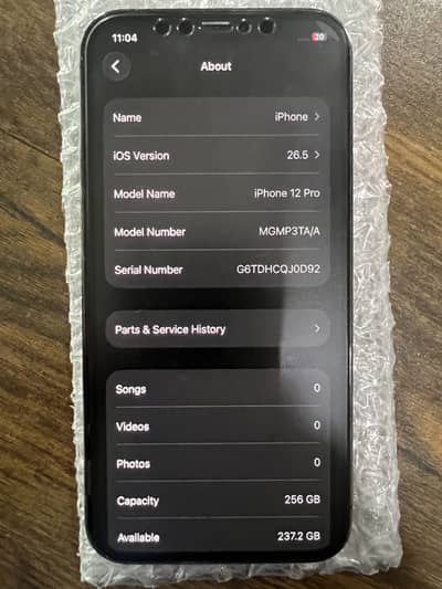 Apple iPhone 12 Pro 256 go Non PTA