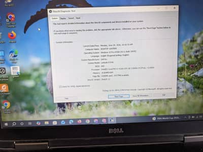 E5540 latop, used, 8 gb ram  , 1000GB Harddisk good in condition