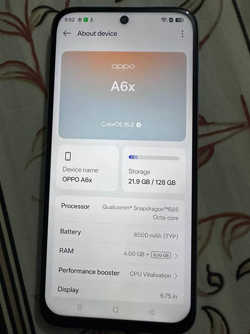 OPPO A6 1