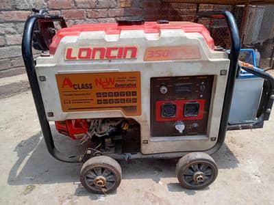 Loncin 2500W Petrol and gas Generator