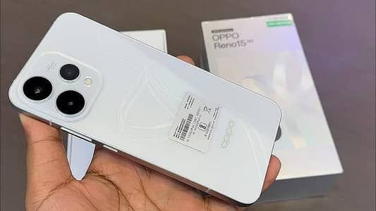 OPPO Reno 15 5G, Just box opened, one week used.