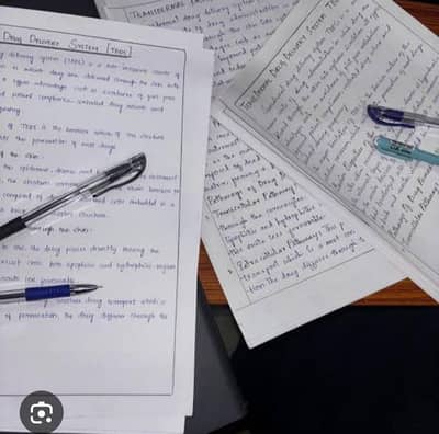 Handwriting Assignment, Typing And Data Entry job Available
