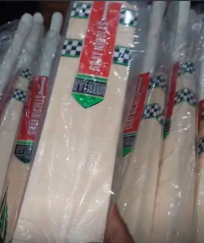 Hard ball bat of gray Nicolls