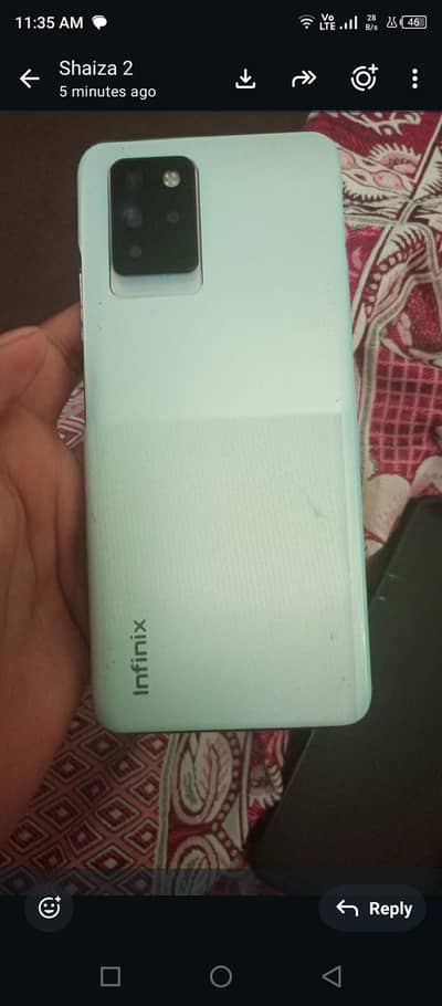 Infinix Note 10 Pro Contact Number 03195809853