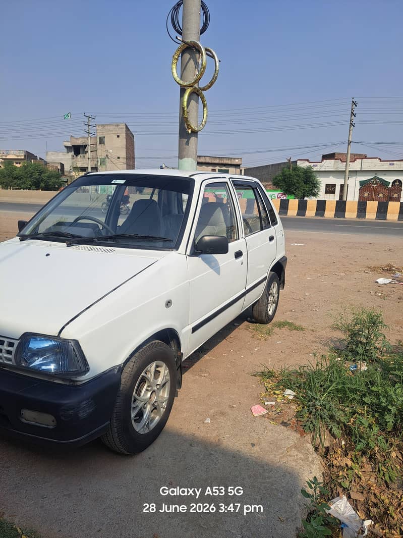 Mehran model 1998 5