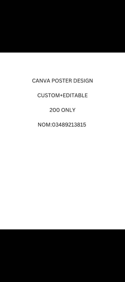 canva poster design - custom Editable R's 200