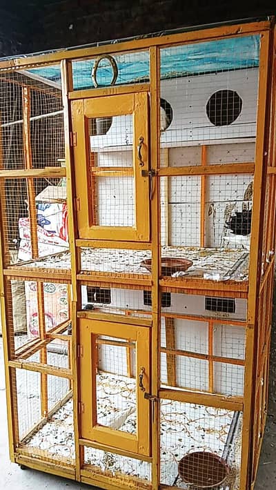Large Kabooter Pinjra for Sale - Heavy Duty Iron Cage
