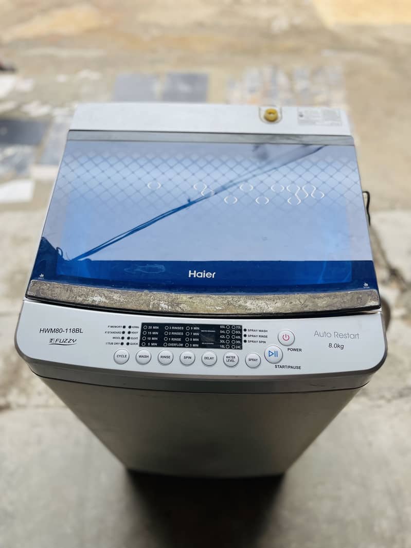 Automatic machine haier 0