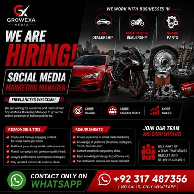 We're Hiring – Social Media Manager