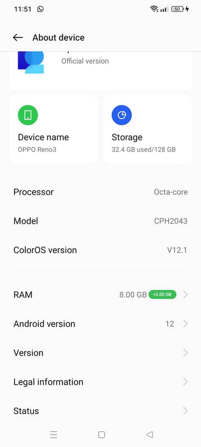 OPPO Reno3