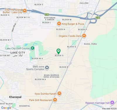 Good 8 Marla Commercial Plot For sale In Khayaban-e-Amin - Block S
