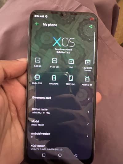 Infinix Hot 11 Play