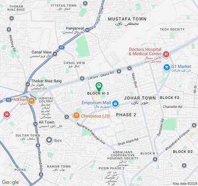 12 Marla Residential Plot available for sale in Johar Town Phase 2 - Block H3 if you hurry