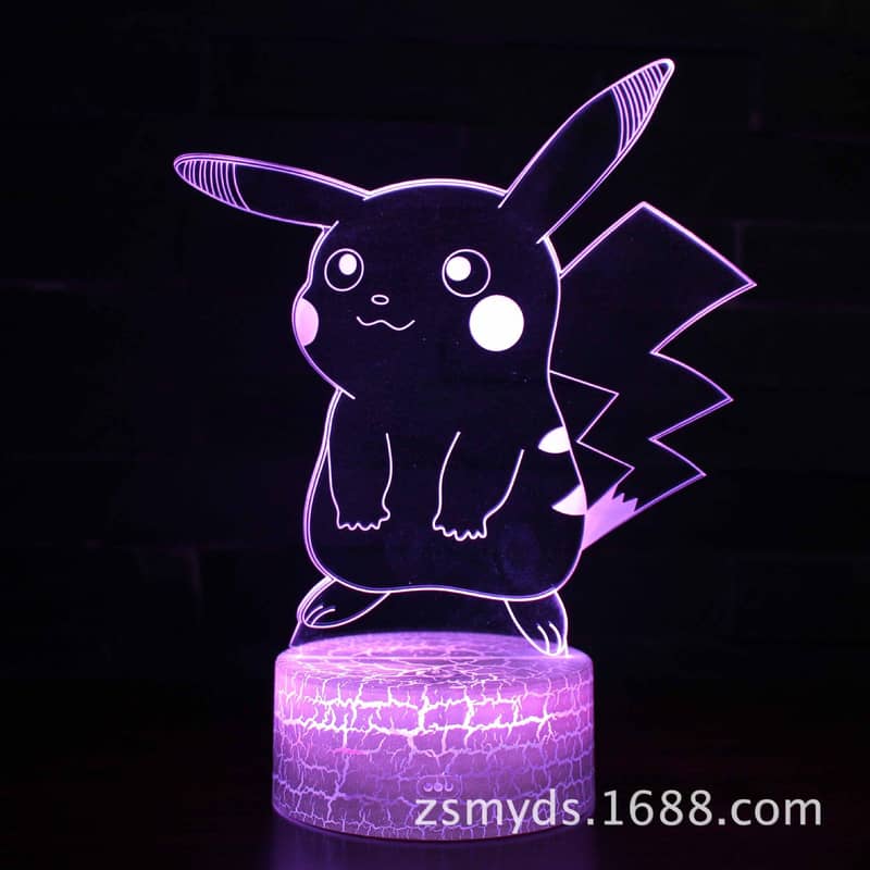 pickachu 3D lamp 1
