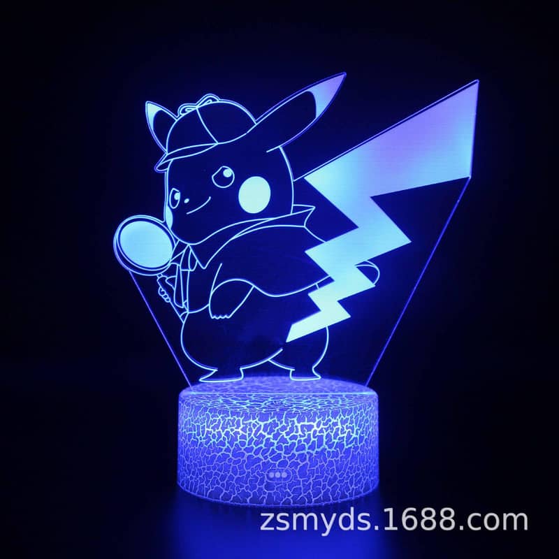 pickachu 3D lamp 2