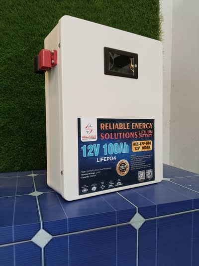 RES 12V 100Ah Lithium Battery | EVE Cells 3-Year Replacement Warranty