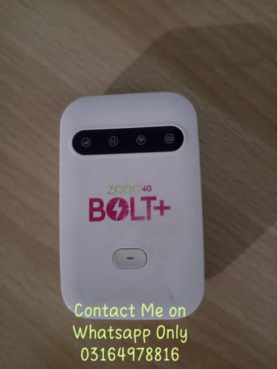 Zong 4G Bolt+