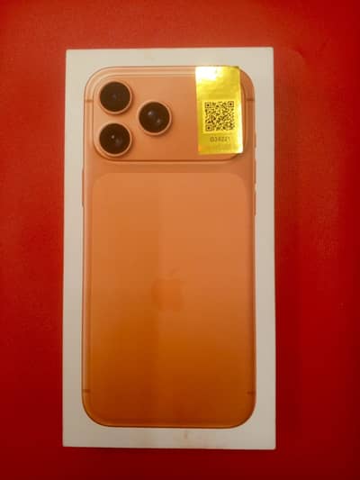 Apple iPhone 17 Pro Max 256gb non pta orange color