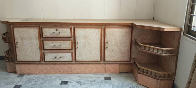 Cabinet with Drawers and Shelves
