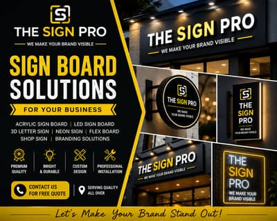 Acrylic Signboard/3DLed Sign Boards/Neon Signs Backlit Signs/Led sign