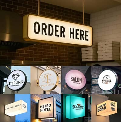 Acrylic Signboard/3DLed Sign Boards/Neon Signs Backlit Signs/Led sign