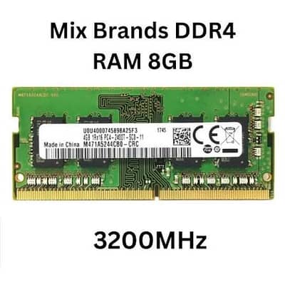 8 GB Ram DDR4 for sale
