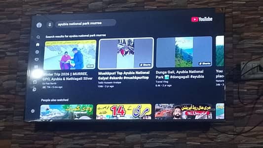 android tv 50 inch  TCL  company full box all okay urgent sale