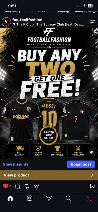 Premium jerseys