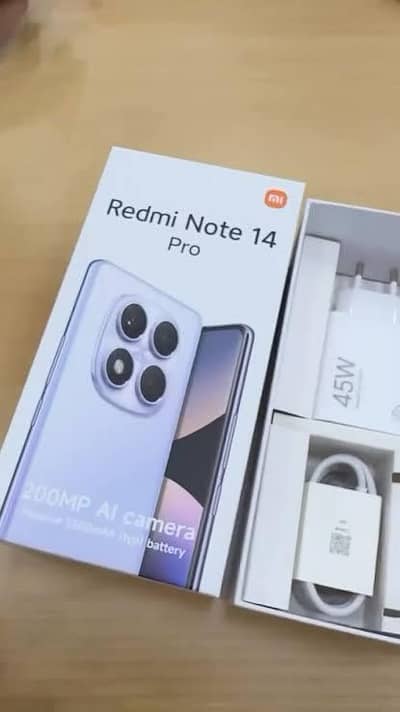 Redmi 14pro 12/512 full wranty with full acceries