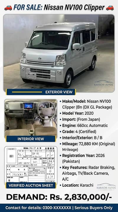 Nissan Clipper 2020