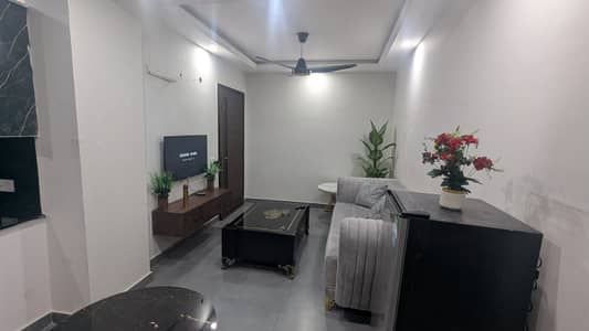 One Bed Apartment Furnished For Rent In Iqbal Block Like New Family Building