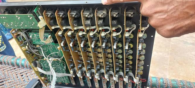 dj professional audio 8 channels mixer