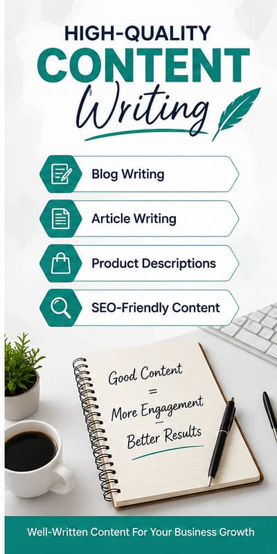 Daraz Listing | Social Media Posting | Content Writing.
