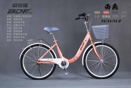 New BDF Ladies 20 size mported box pack bicycle light Weight New model
