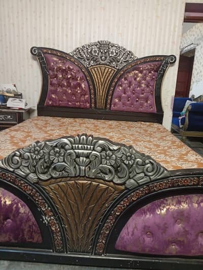 wodden bed set