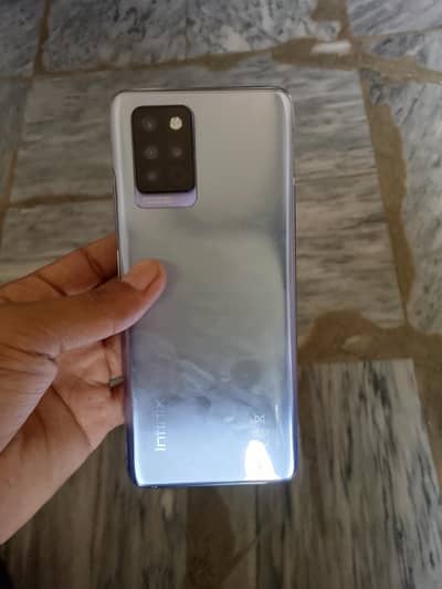Infinix note 10 pro all ok original no open repair 8/128