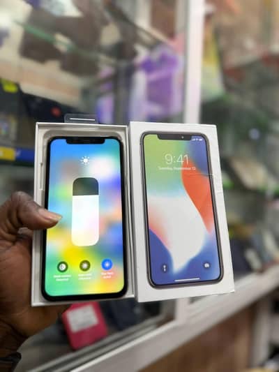 iphone x 256GB  (no open no repair) (PTA approved) all ok