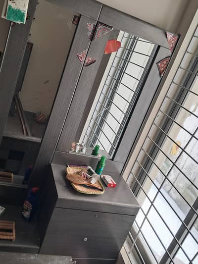 bed 16 k. . . . king size mattress 25 k.     . . . . . dressing 15 k . . .
