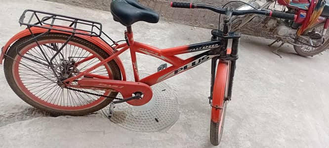 Orange cycle in Good condition